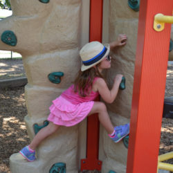 Playground climbing