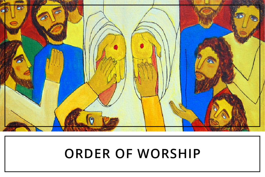 Order of worship: April 16